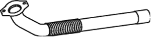 Uitlaatpijp Dinex 66100