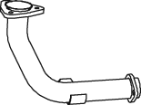 Uitlaatpijp Dinex 66114