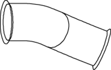 Uitlaatpijp Dinex 66131