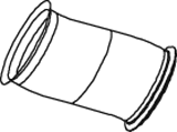 Uitlaatpijp Dinex 66234
