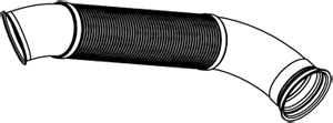 Uitlaatpijp Dinex 67122