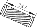 Uitlaatpijp Dinex 68085