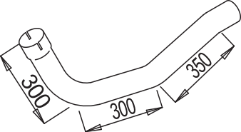 Uitlaatpijp Dinex 68177