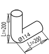 Uitlaatpijp Dinex 68218