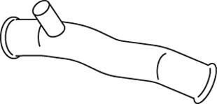 Uitlaatpijp Dinex 68258