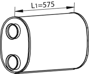 Middendemper Dinex 68333