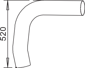 Uitlaatpijp Dinex 68513