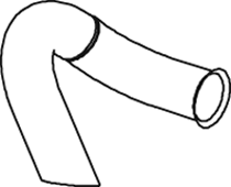 Uitlaatpijp Dinex 68697