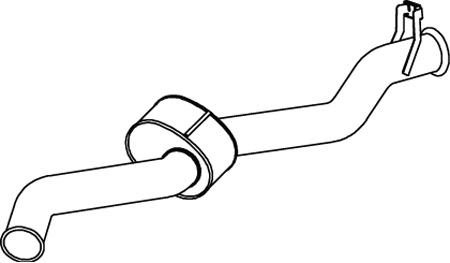 Achterdemper Dinex 68702