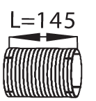 Flexibele slang Dinex 68703