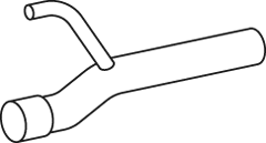Uitlaatpijp Dinex 68705