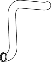 Uitlaatpijp Dinex 68756