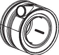 Uitlaat montageset Dinex 68877