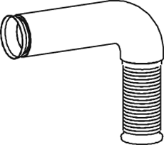 Uitlaatpijp Dinex 69152