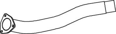 Uitlaatpijp Dinex 69159