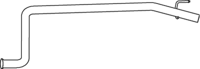 Uitlaatpijp Dinex 73202