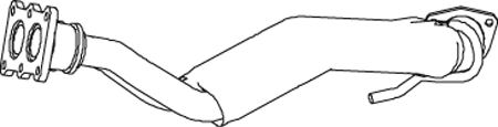 Uitlaatpijp Dinex 74144