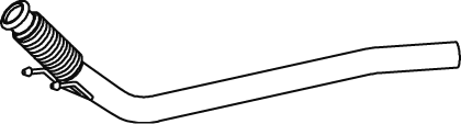 Uitlaatpijp Dinex 74156