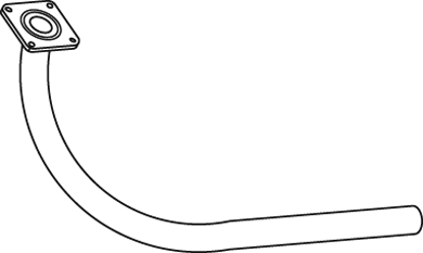 Uitlaatpijp Dinex 80100