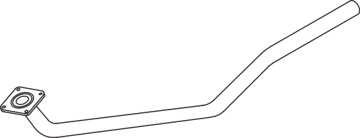 Uitlaatpijp Dinex 80138