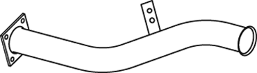 Uitlaatpijp Dinex 80224