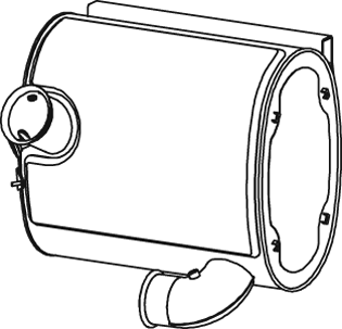 Achterdemper Dinex 80473