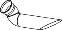 Uitlaatpijp Dinex 80794