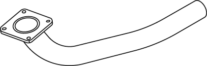 Uitlaatpijp Dinex 81130