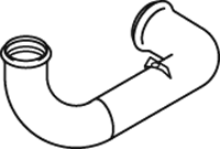 Uitlaatpijp Dinex 81151