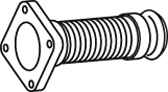Uitlaatpijp Dinex 81176