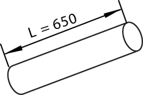 Uitlaatpijp Dinex 81660