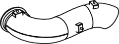 Uitlaatpijp Dinex 81735