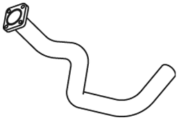 Uitlaatpijp Dinex 82100