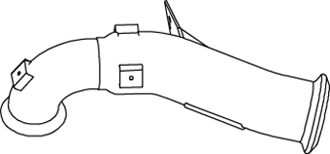 Uitlaatpijp Dinex 82232