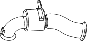 Uitlaatpijp Dinex 82258