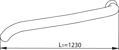 Uitlaatpijp Dinex 82602
