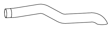 Uitlaatpijp Dinex 84701