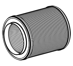 Uitlaatpijp Dinex 95341