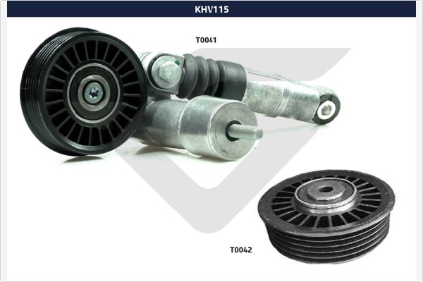 Poly V-riemen kit Hutchinson KHV 115