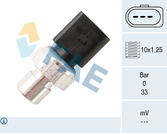 Drukschakelaar, airconditioning FAE 15810