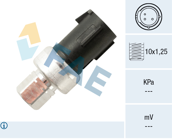 Drukschakelaar, airconditioning FAE 15813