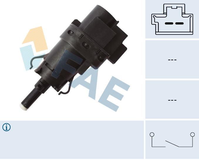 Remlichtschakelaar FAE 24847