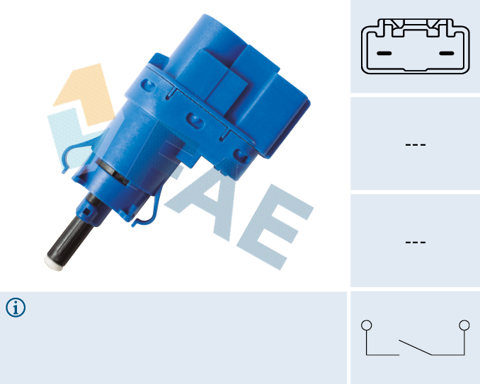 Remlichtschakelaar FAE 24853