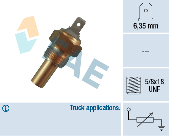 Temperatuursensor FAE 31150
