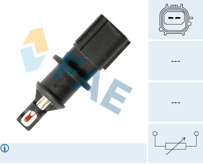 Temperatuursensor binnenkomende lucht FAE 33179