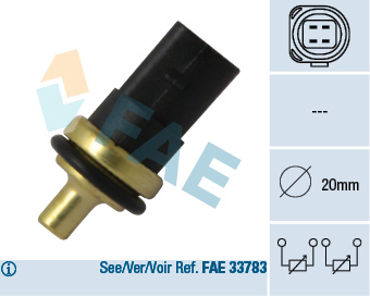 Temperatuursensor FAE 33781