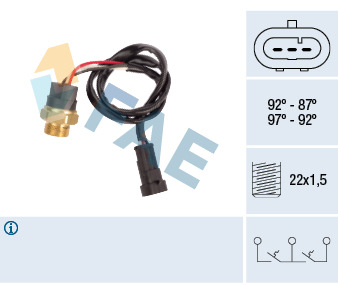 Temperatuurschakelaar FAE 38280