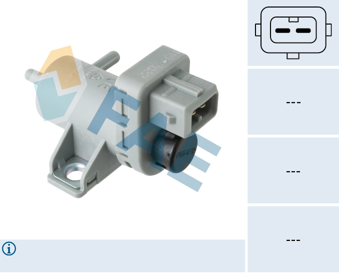 Klep luchtbesturing-binnenkomende lucht FAE 56035