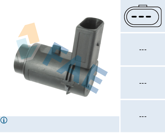 Sensor, park distance control FAE 66091