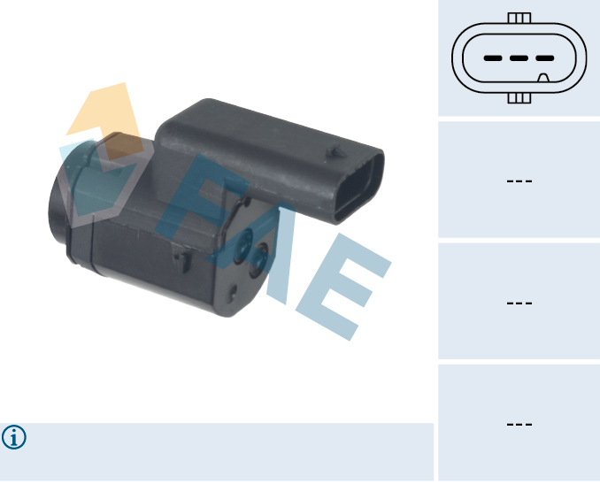 Sensor, park distance control FAE 66096